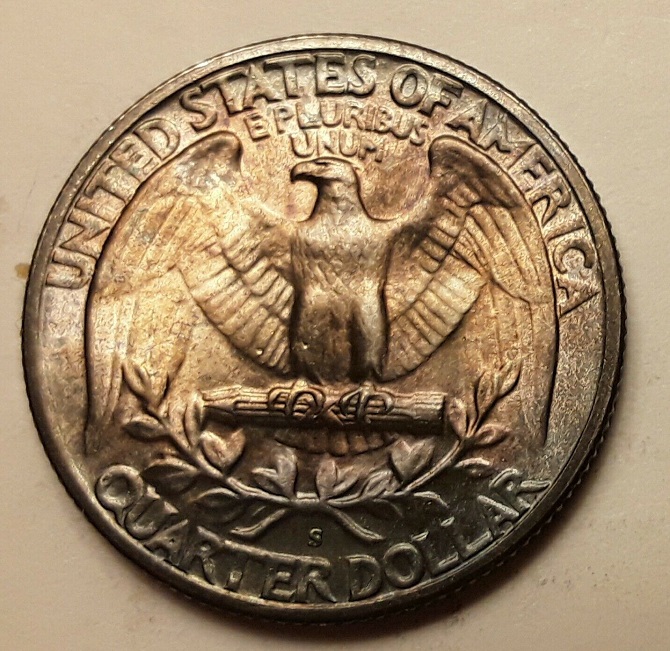 1945-S-Washington-Quarter.--Silver.--At?--Condition/Grade?