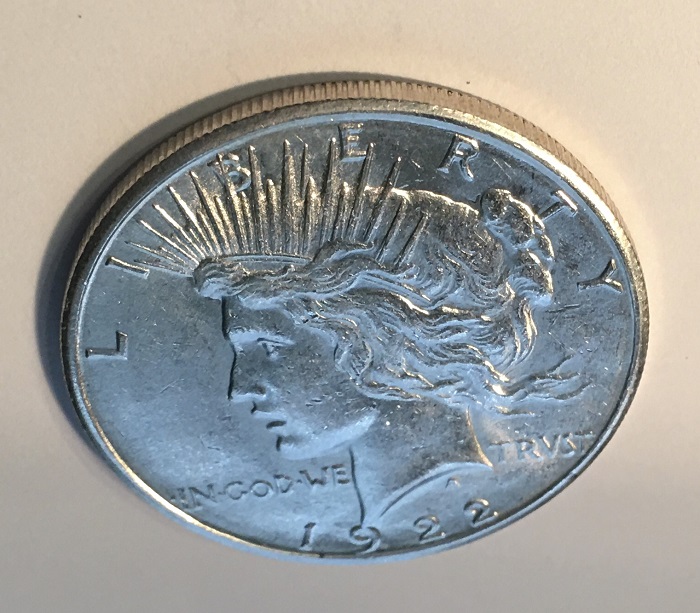 1922-S-Peace-Dollar-/-VAM-3-Tripled--Reverse-Verify