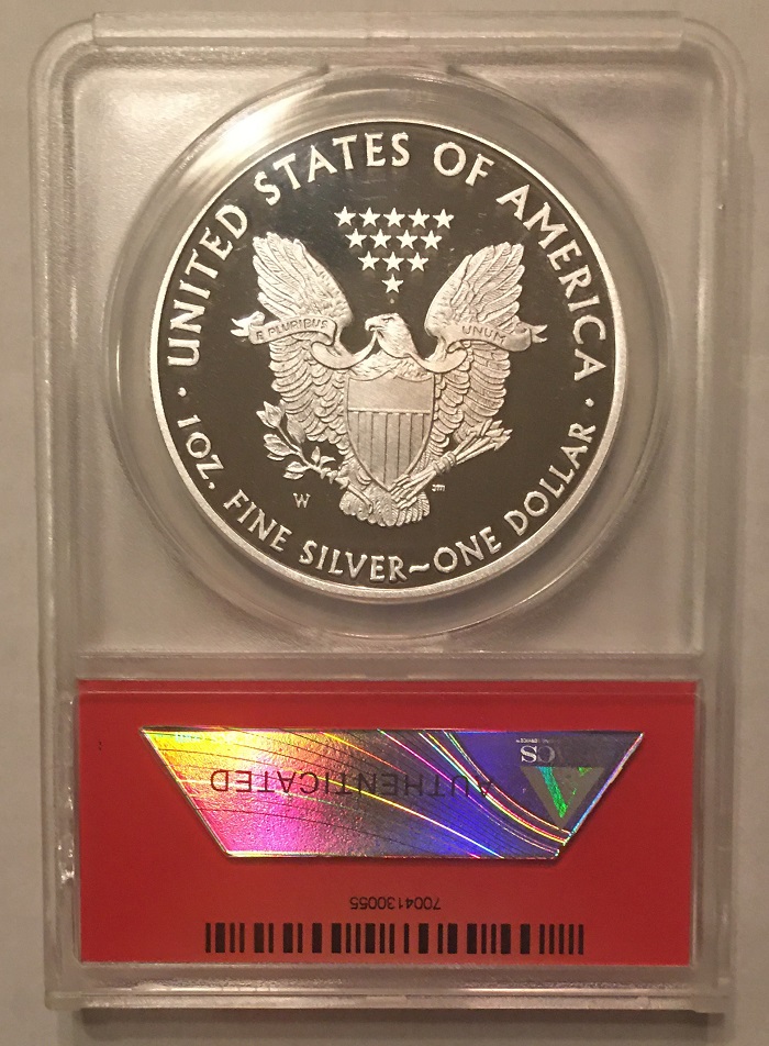 Help-With-Fake-Or-Real-Slabbed-ANACS-PF70-DCAM-Silver-Eagle-Proof
