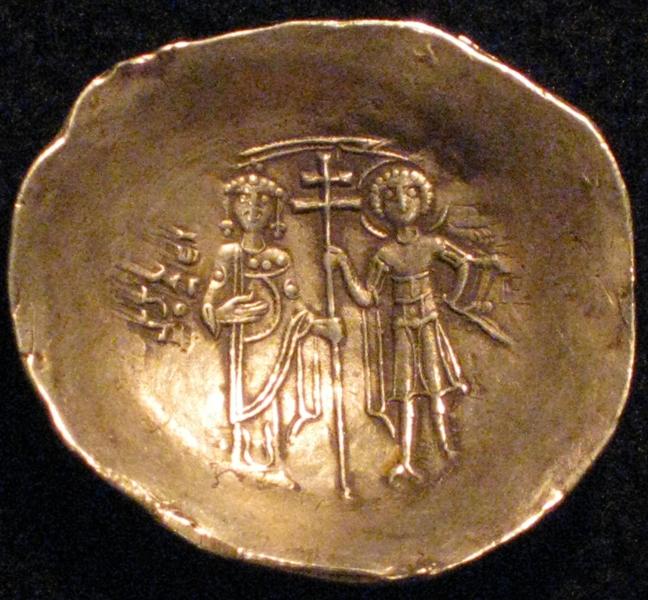 ID-Helpings-For-3-Coins-Pls-Id:-Greek-Tetradrachm,-12th-Century-Byzantine-Electrum-Aspron-Trachy