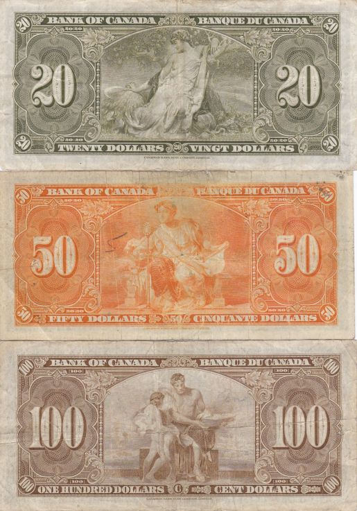 Sharing-My-Canadian-Banknotes-I.-1937,1954-Modified,1967