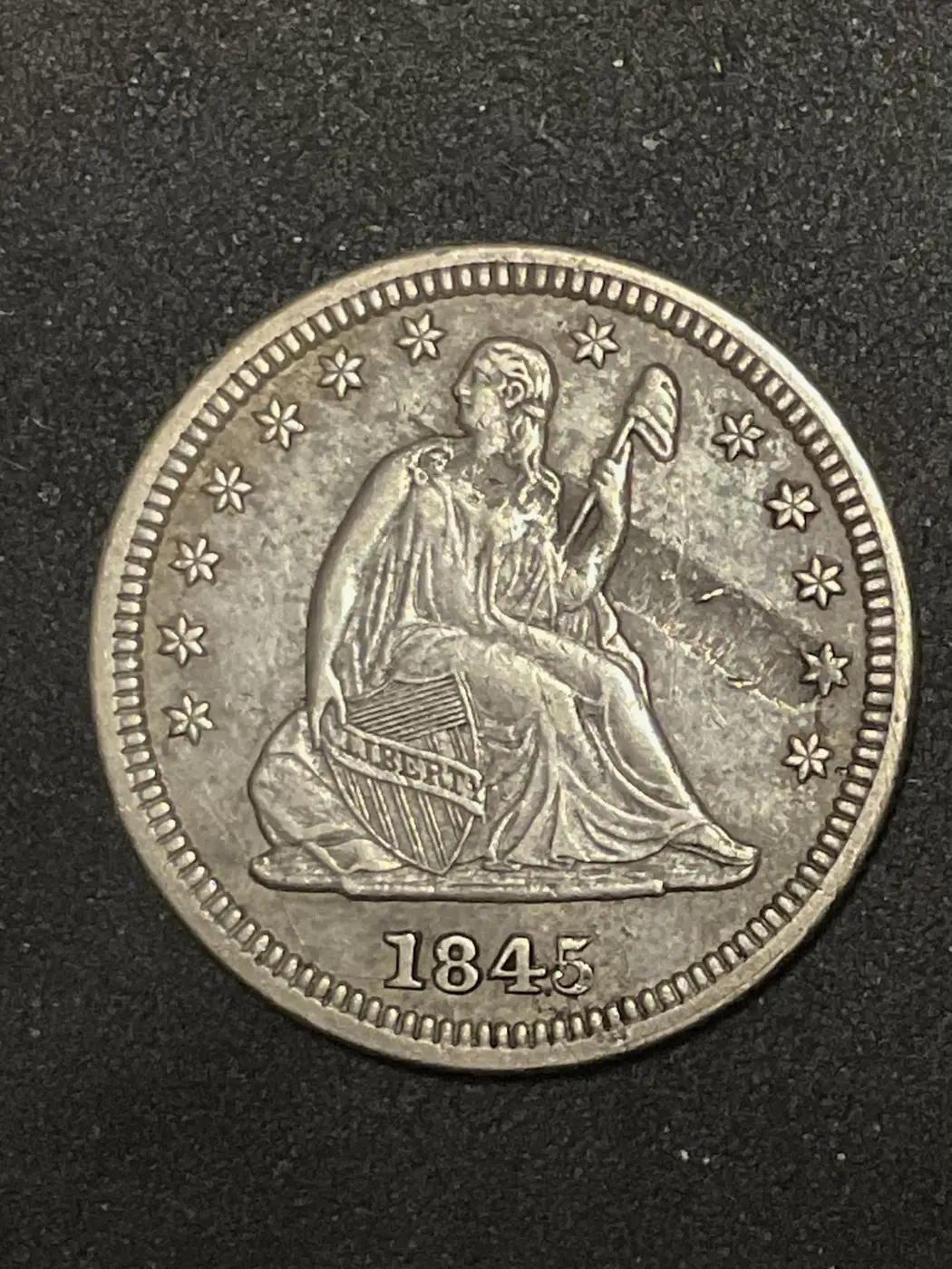 1845-Seated-Liberty-Quarter-Grading