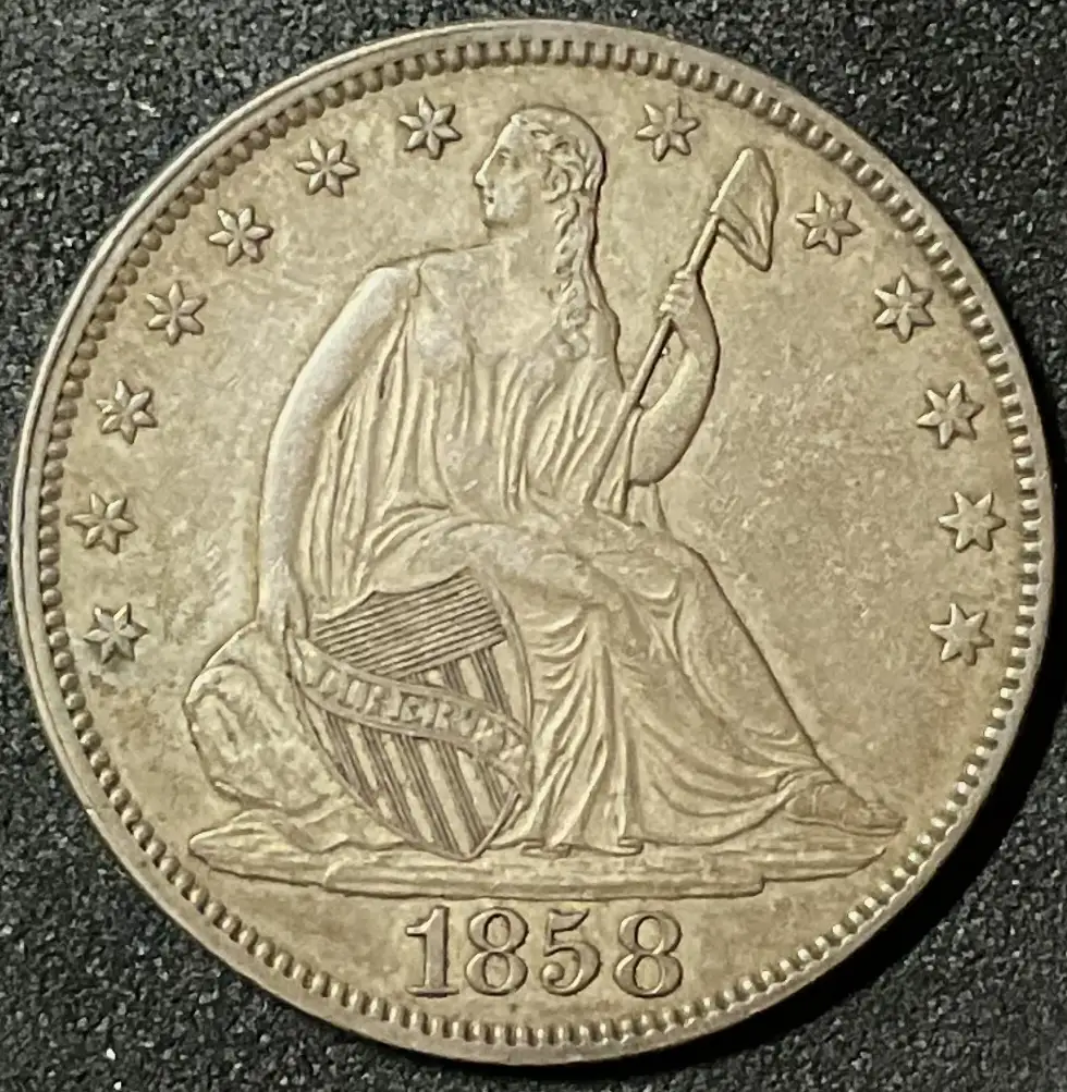 1858-Seated-Liberty-Half-Dollar