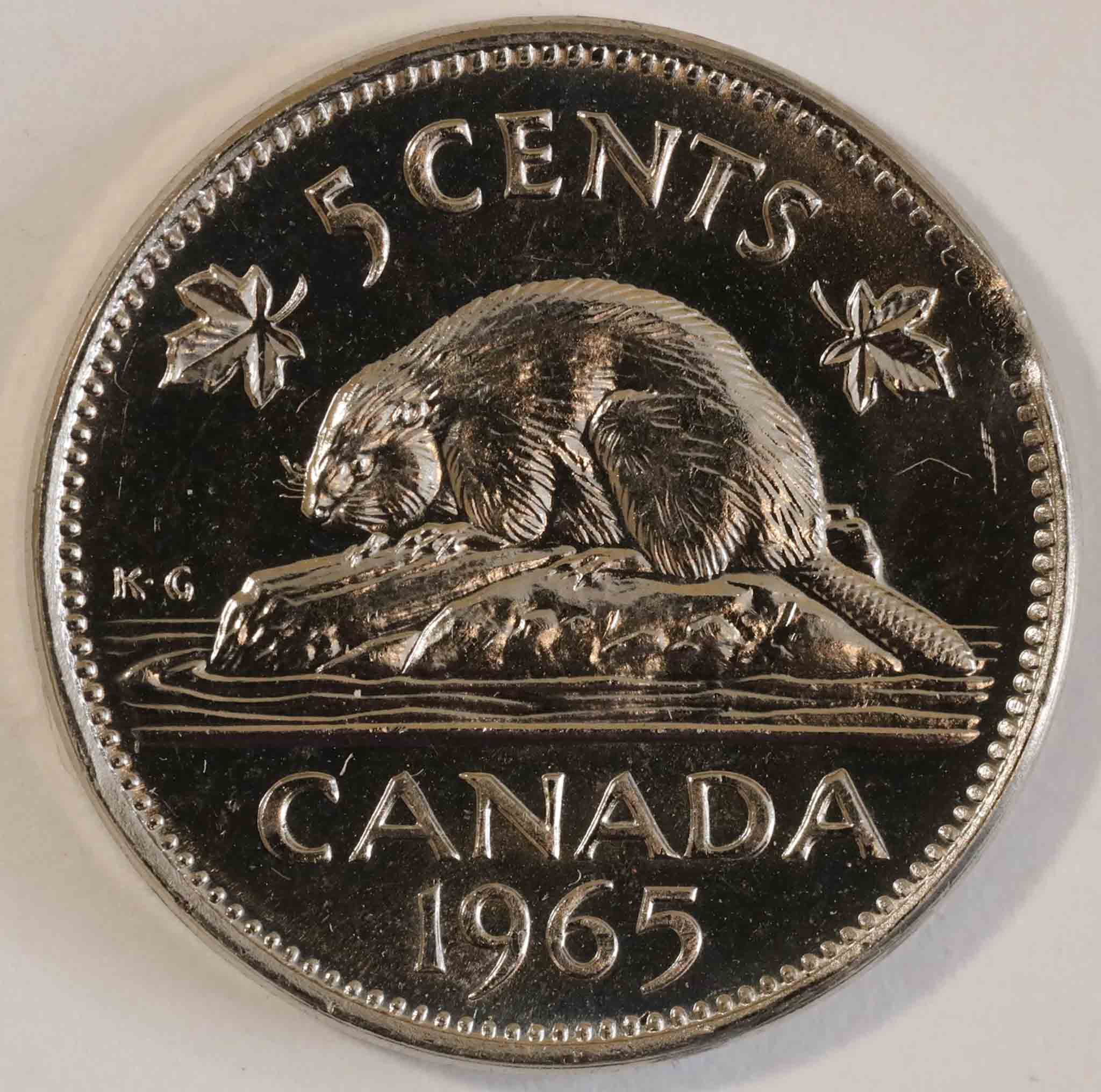 1965-5-Cent-Clipped-Planchet