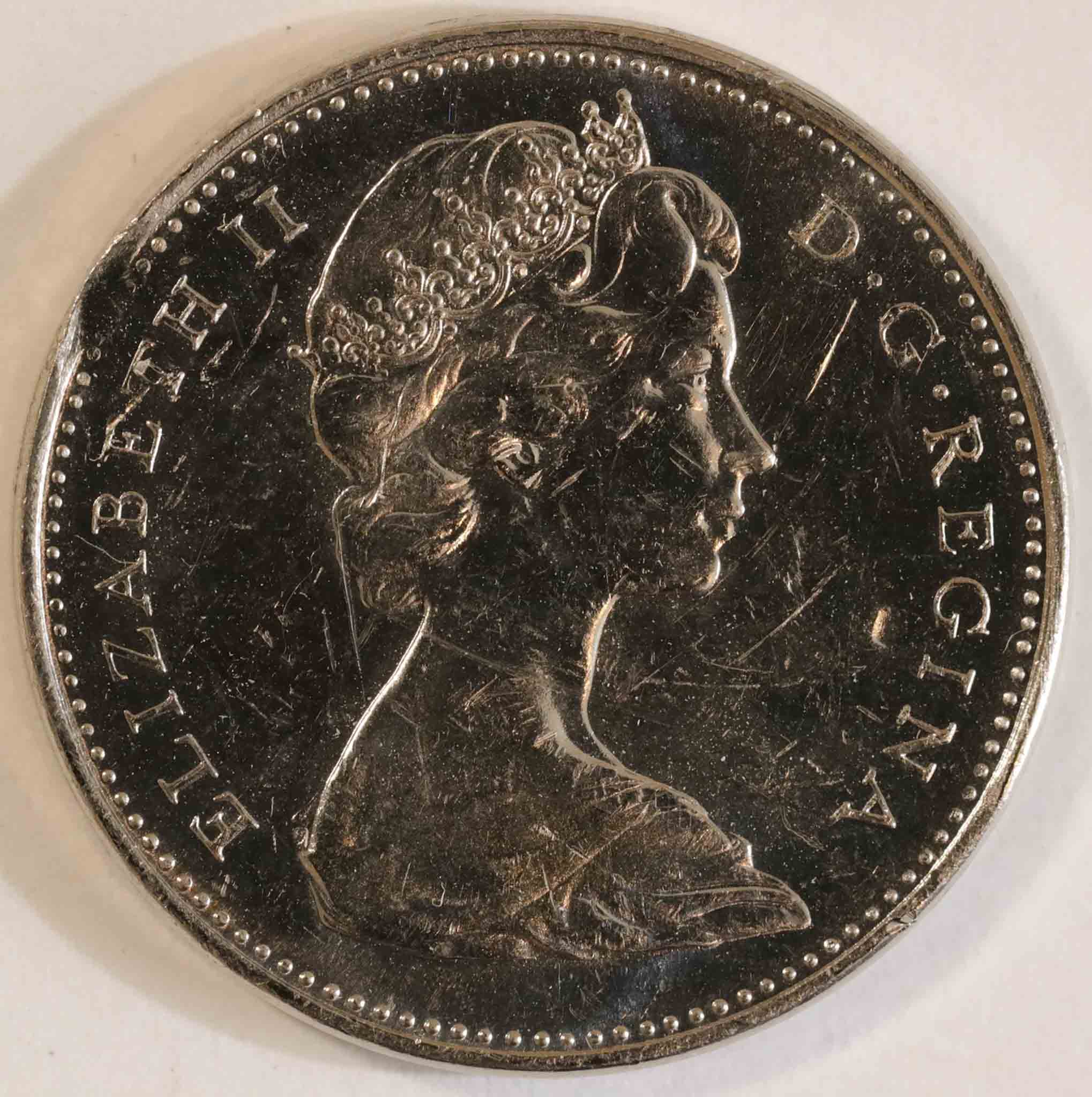 1965-5-Cent-Clipped-Planchet