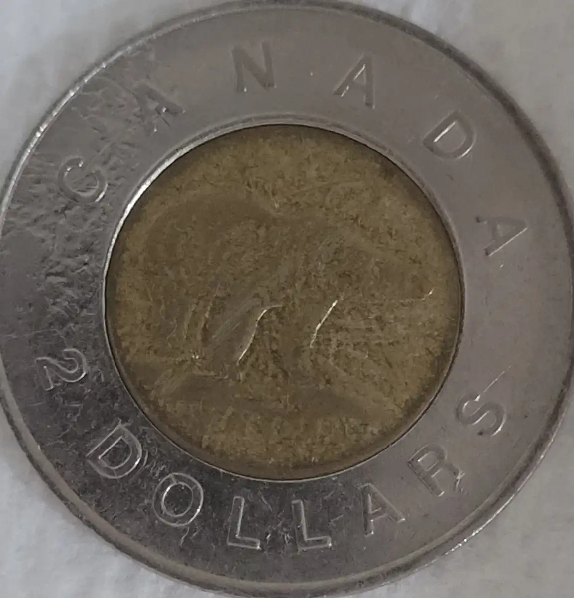 Struck-Thru-Canadian-$2-Coin