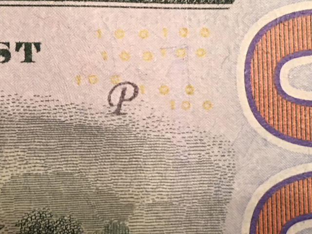 2009-100$-Bill---Unusual-Stamp-On-Back