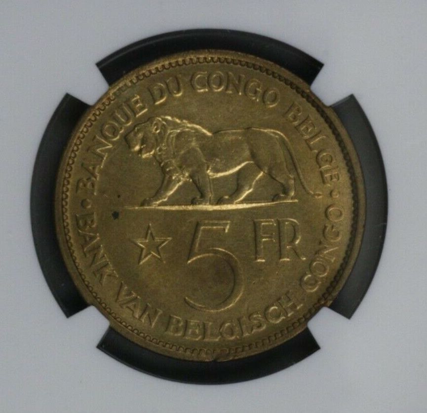 Belgian-Congo-50-Francs-1944,-My-White-Whale-Is-A-White-Elephant