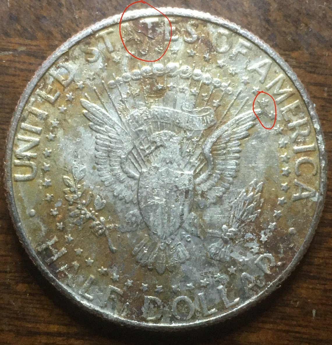 Really-Ugly-Kennedy-1991-Missing-Clad-Layer-And-Clash-Marks?