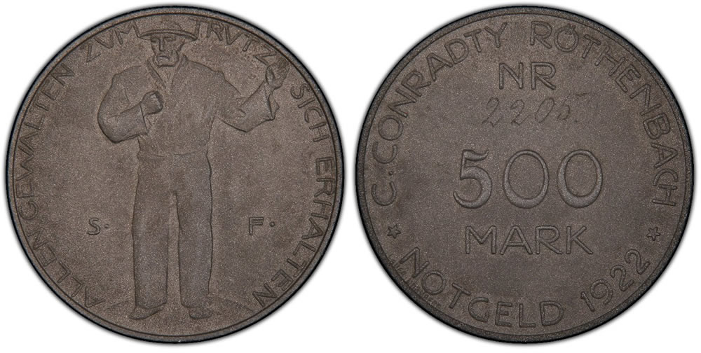Neat-German-Coal-Dust-Notgeld-500-Mark