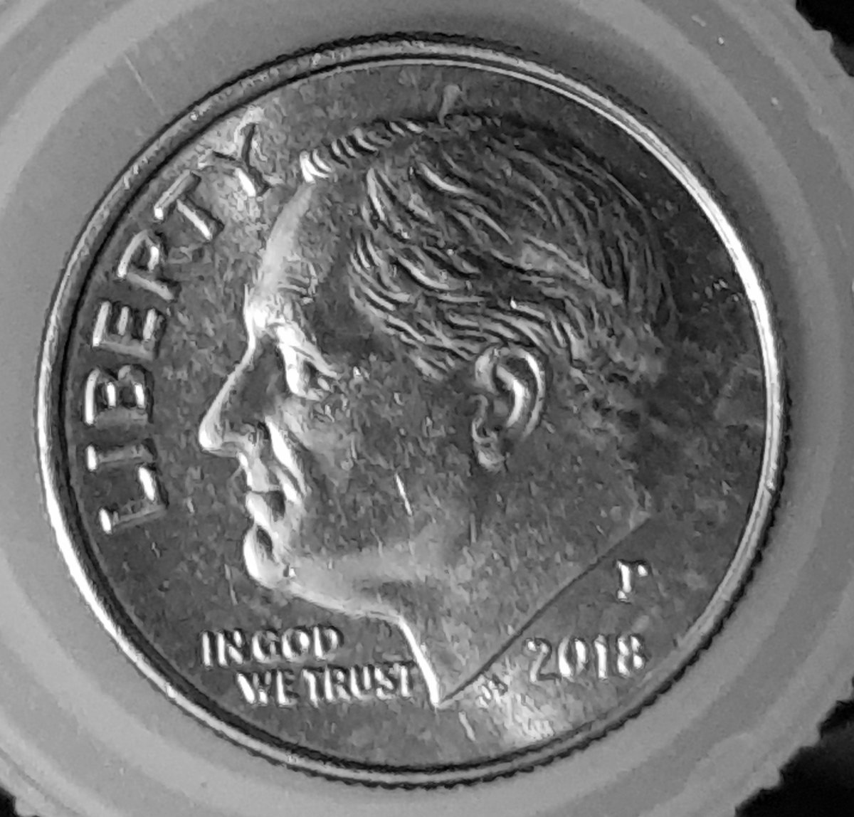 2018-P-Roosevelt-Dime-Ghosting-On-Obverse-And-Reverse
