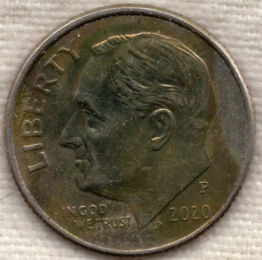 2020-Roosevelt-Dime---Genuine-Toning-Vs-Artificial
