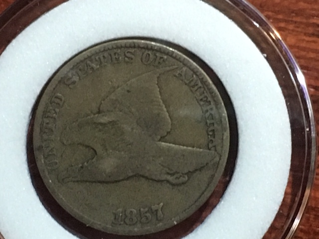 1857-Flying-Eagle-Cent-With-OBV-Die-Clash-With-50c-FS-402-S-9