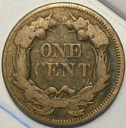 1857-Flying-Eagle-1c-Snow-9-Obv.-Die-Clash-With-50c