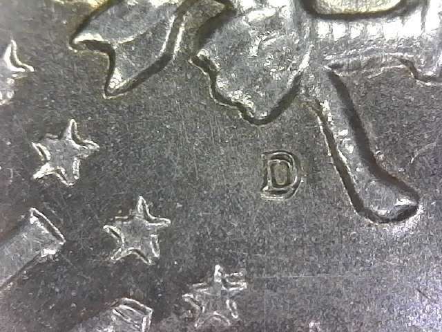 1964-D-Kennedy-Half-With-Double-MM