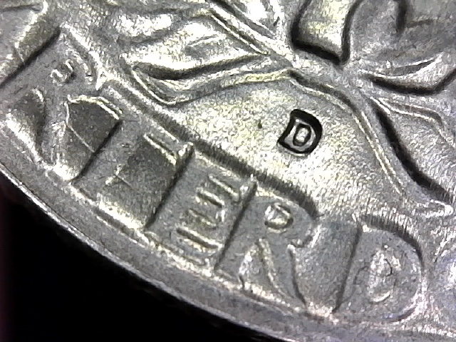 1964-D-Washington-Quarter.-Is-This-A-Die-Crack-On-The-Edge-Of-The-Wing?