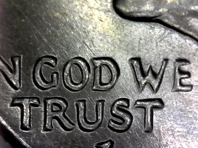 Bicentennial-Eisenhower-Misshapen-Letters-In-The-Motto,-Is-This-Common?