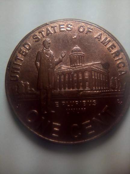 2009-D-Lincoln-Centen-With-A-Die-Chip-On-The-Reverse-Side.