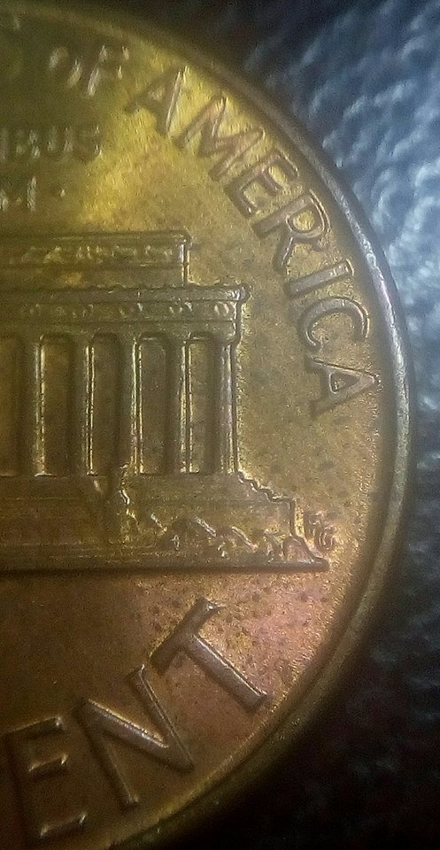 1988-D-Lincoln-Cent-With-The-Reverse-Side-RDV-006-?