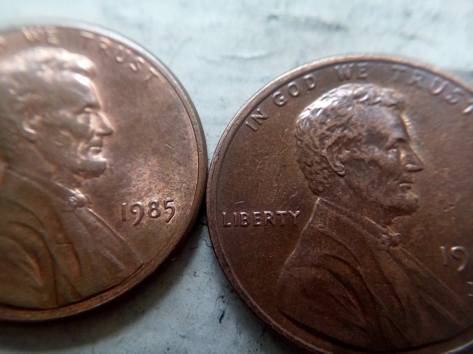 1985-D-Lincoln-Cent-Doubled-Ear-?