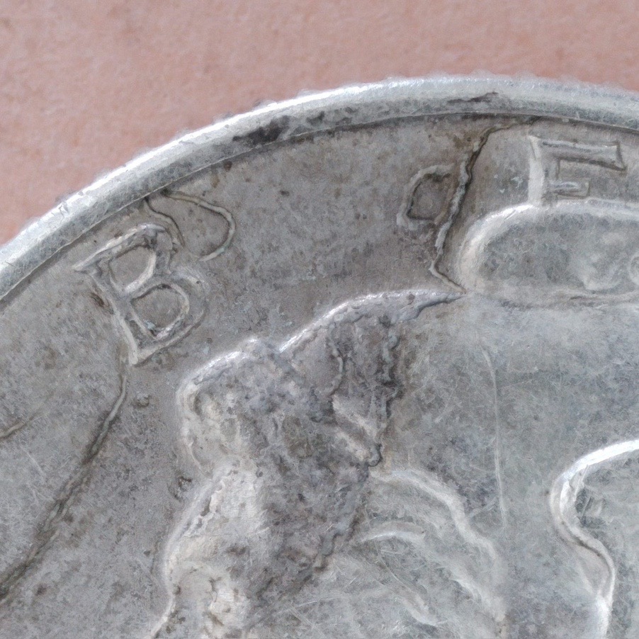 1941-D-Mercury-Dime-Shattered-Die-With-Extensive-Bi-Level-Die-Cracks?