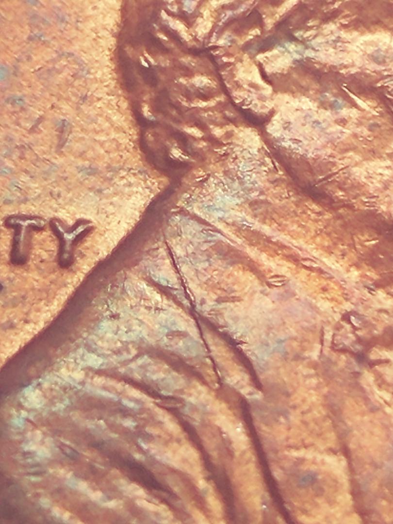 A-Drippy-Coin---Lincoln-Memorial-Columns-With-Extra-Metal