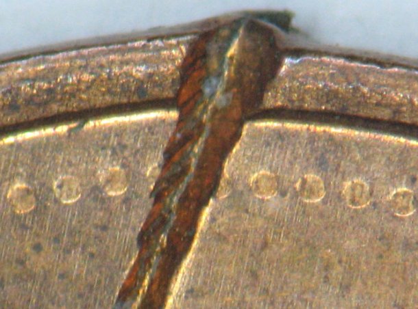 1998-Damaged-Penny-Planchet-/-Then-Coin-Was-Struck--OK-Experts-Need-Opinion