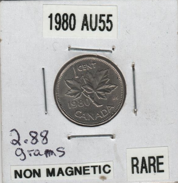 1980-Silver-Colored-Penny-/-Need-Help-On-This-One