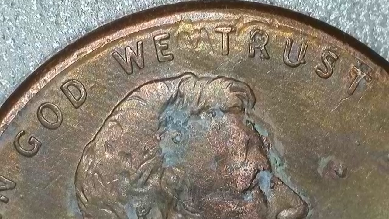 1996-P-Lincoln-Cent.-Possible-Clash-Or-Maybe-Struck-Throu-Debris.