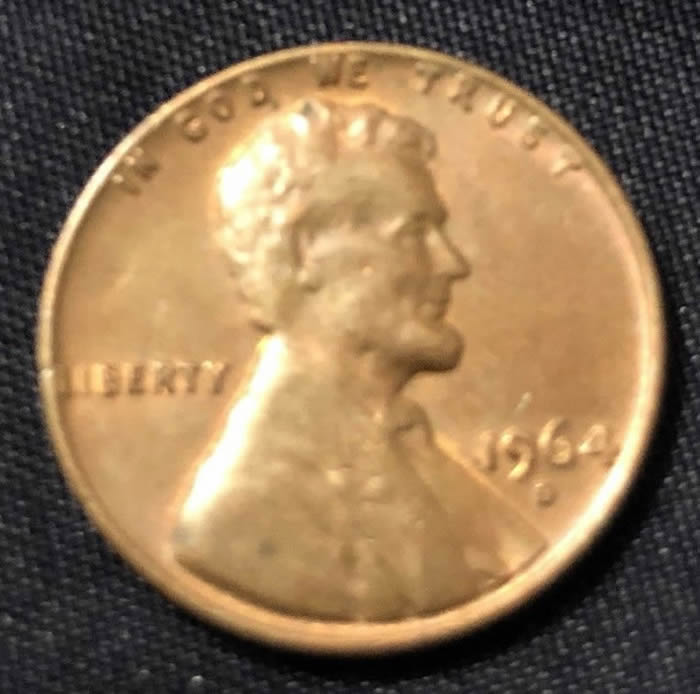 Find-Of-The-Week-1964-D-1c-RD-Lincoln-Cent-Buy-It-Now-$490