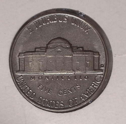 1963-D-Jefferson-Nickel-*-Improperly-Annealed-*
