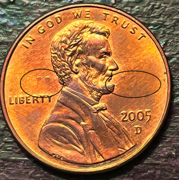 2005-Lincoln-Penny-Potential-Error