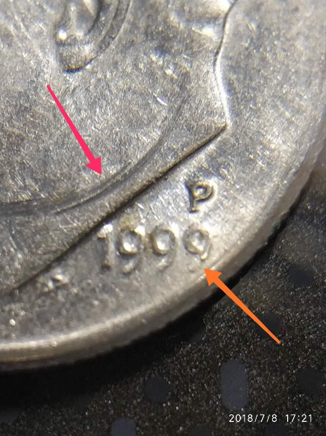 1999-P-Roosevelt-Error-Dime