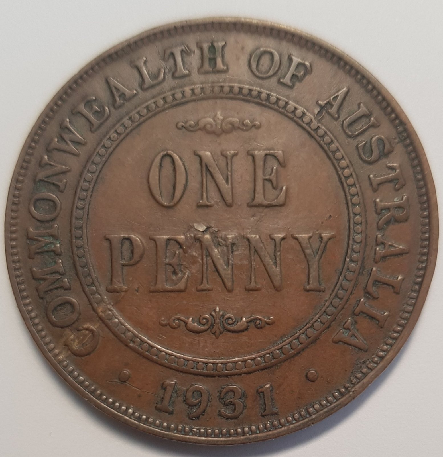 Indian-Calcutta-Dropped-1931-Penny