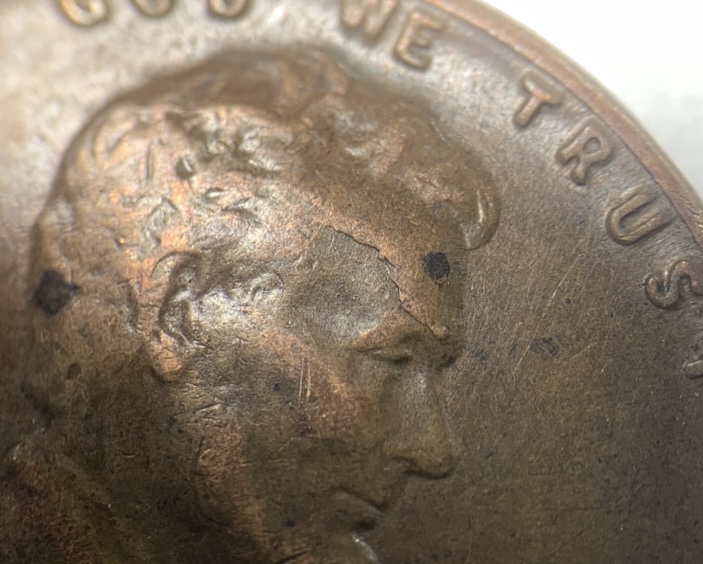 1955-LWC--Is-This-An-Interior-Die-Break-On-Lincoln's-Forehead?