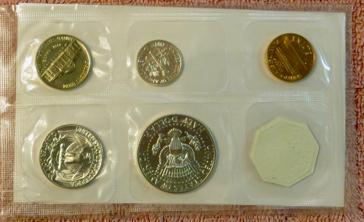1964-Quarter-With-Type-B-Reverse-Found-In-Mint-Set