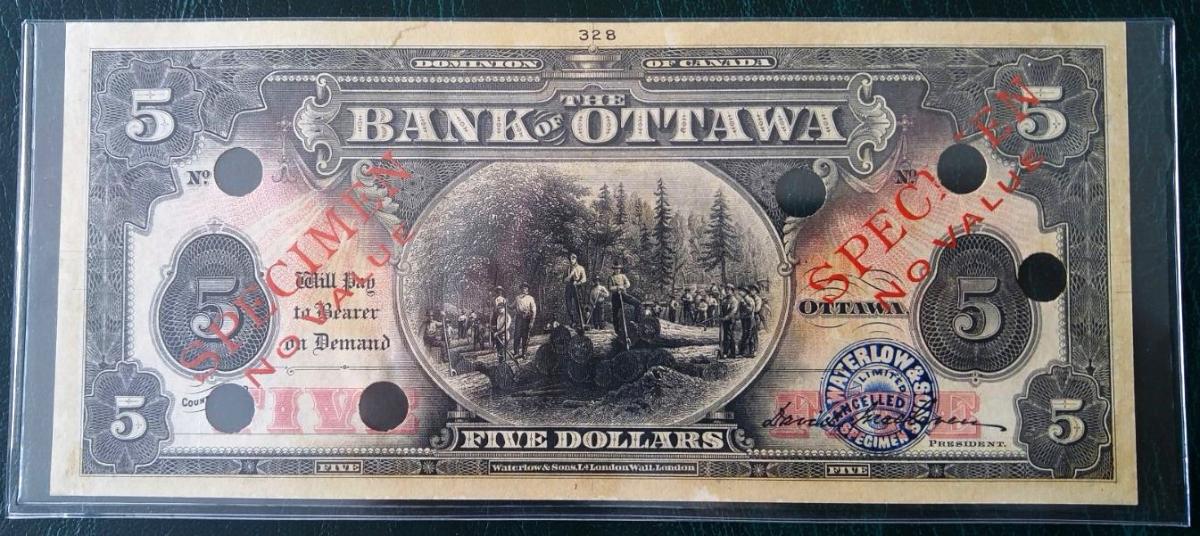 Bank-Of-Ottawa-Specimen-Note