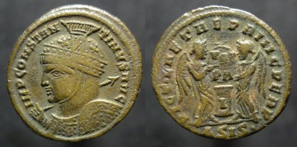 One-Of-My-Favorites,-Constantine-I-Chi-Rho-On-Helmet