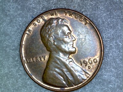 1960-D-Lincoln-Penny,-#-6-Funny-Looking?