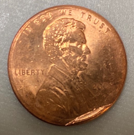 2008-P-Penny-Crimped-On-One-End