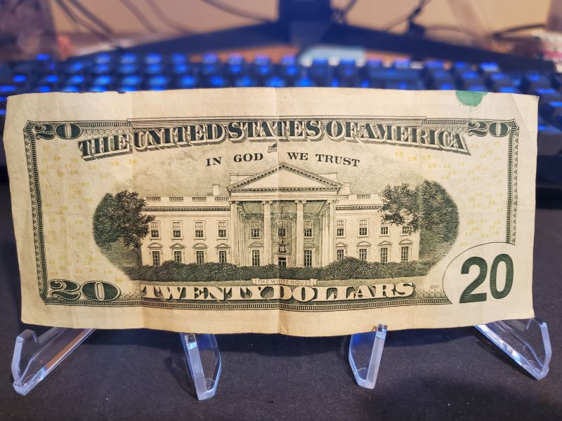 Possible-Ink-Drop-On-A-20-Dollar-Bill?