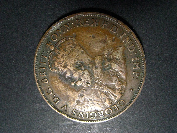 Australia-George-V-'Cheating'-Penny