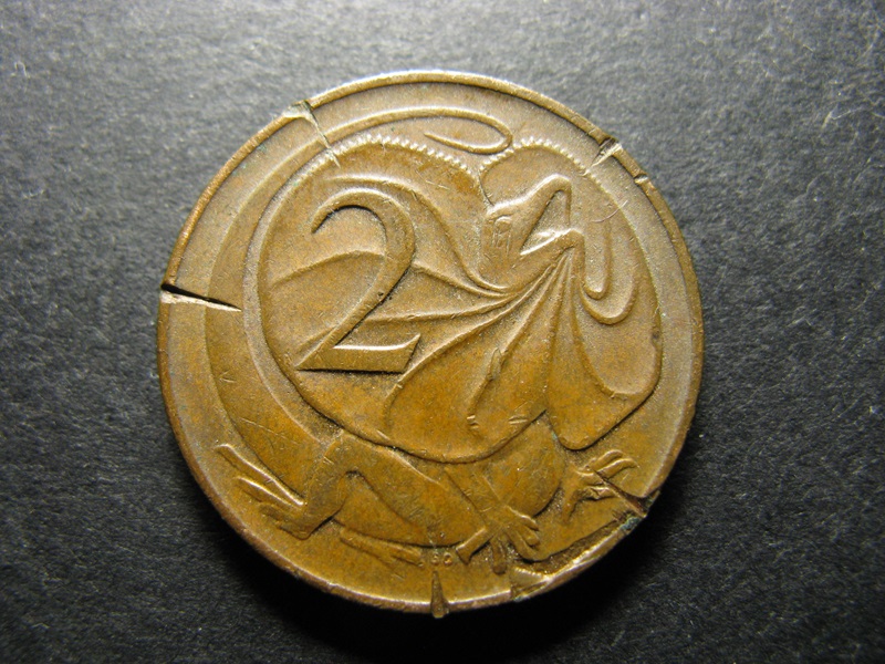 Australia-2c-Coin---Mint-Error-Or-Post-Damage?