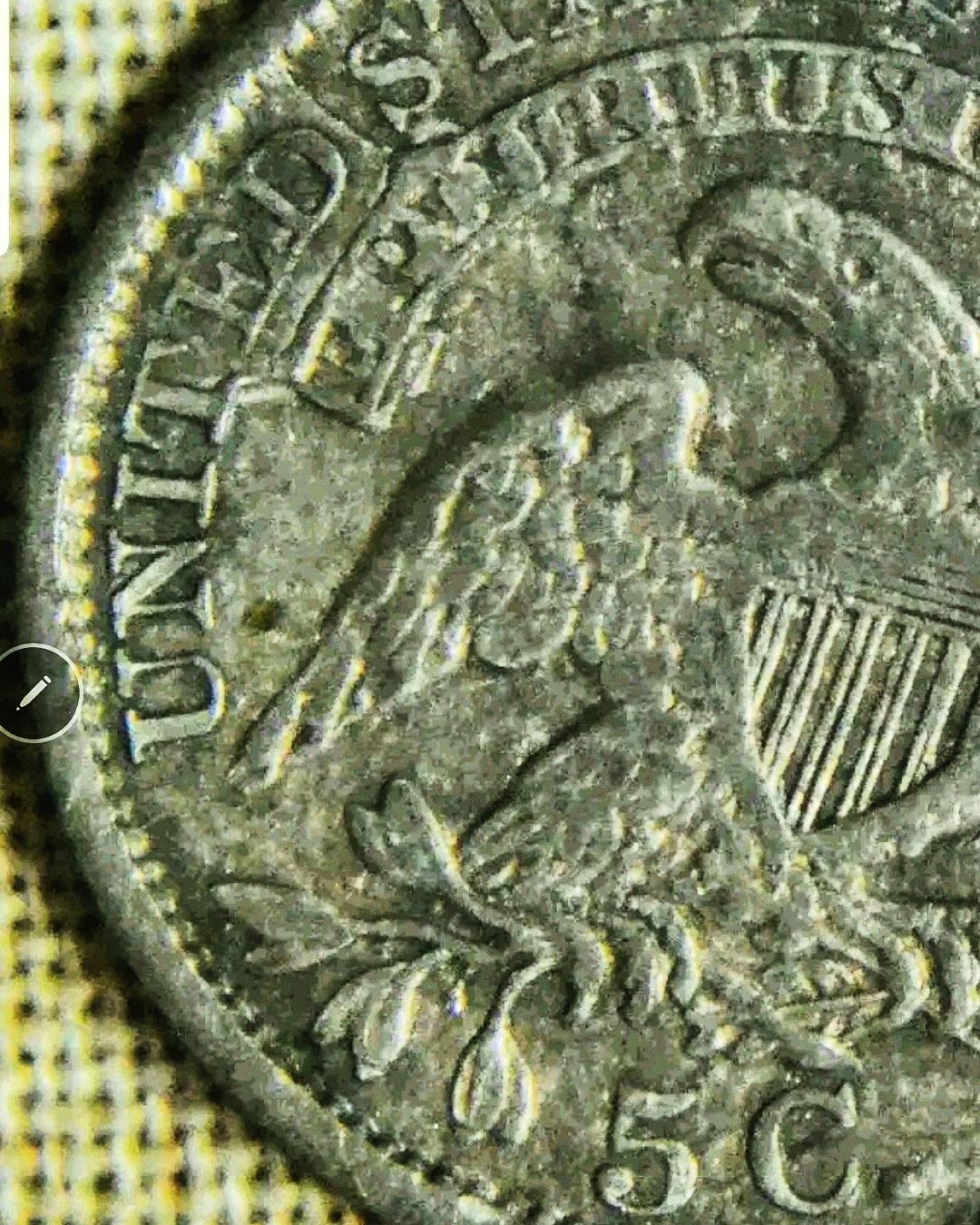 Please-Help-ID-Die-Marriage-On-My-New-Purchase,-1835-Half-Dime