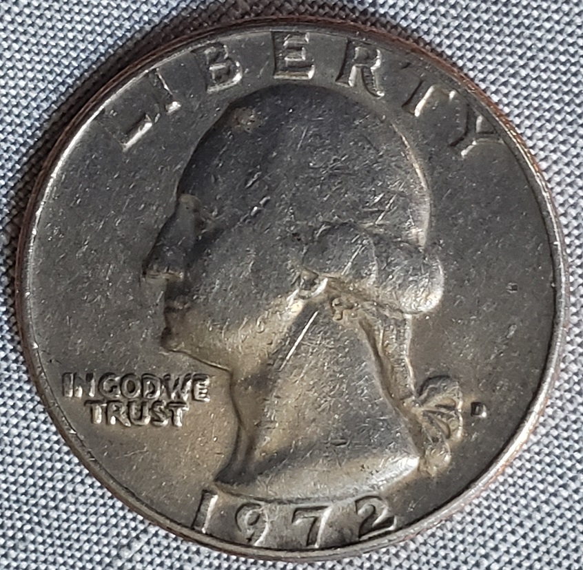 Whoah-Help-1972-D-Washington-25c-Quarter-Major-DDO-!!-!--W/-Minor-DDR