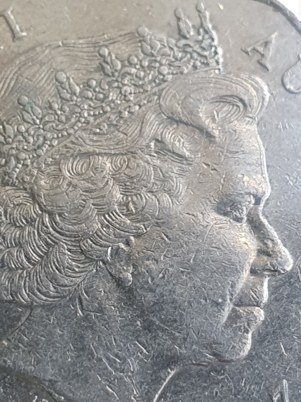 2000-Millennium-50c-Coin-Fat-Letters-And-Doubling-On-Obverse?-Cud-Maybe?