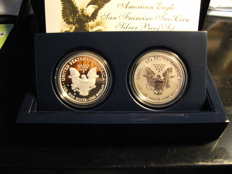 New-Silver-Eagle-SF-Mint-Two-Coin-Set