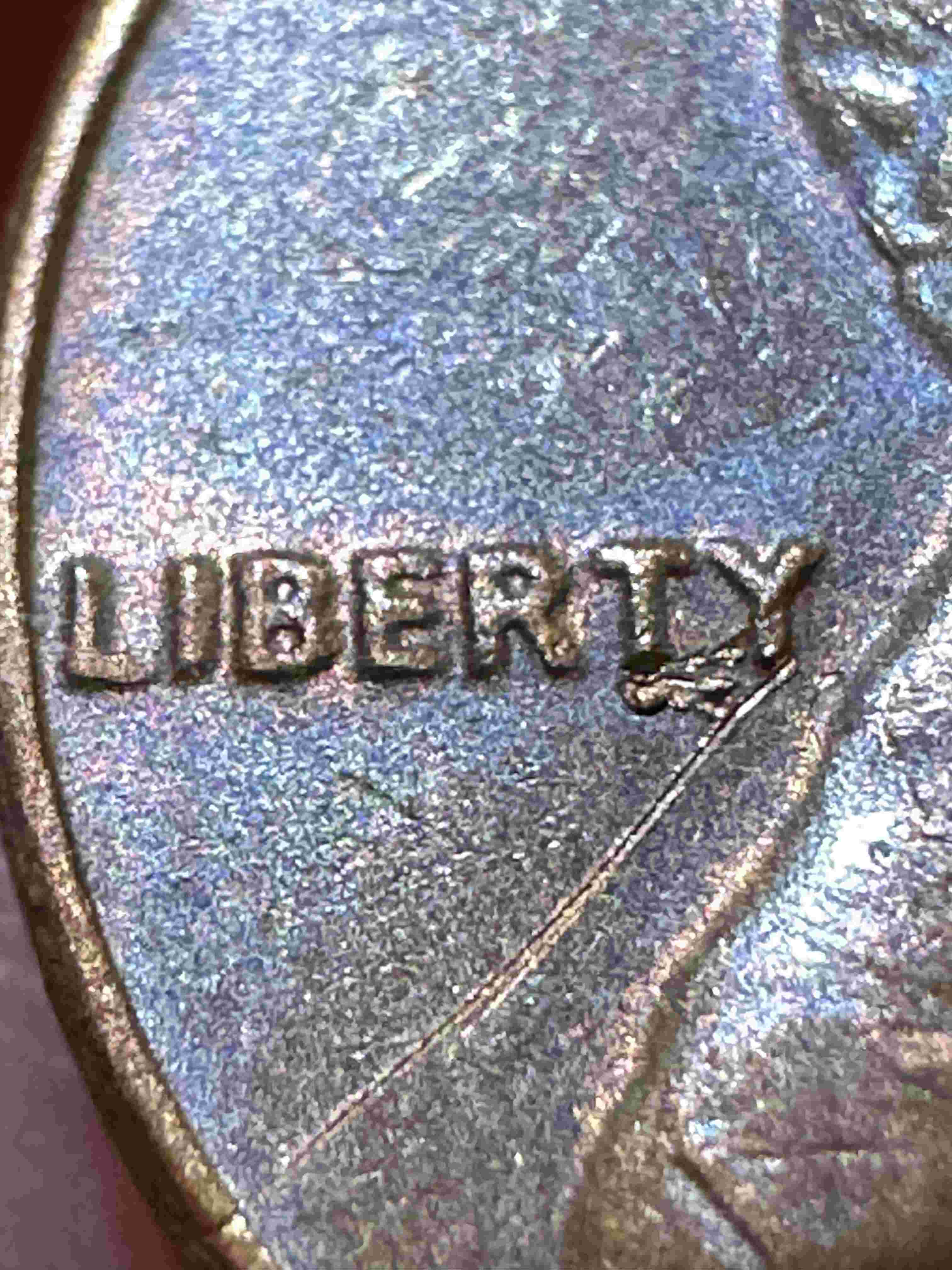 1982-P-Large-Date-Lincoln-Bronze-Penny-3.1g-~-OBV-Er?