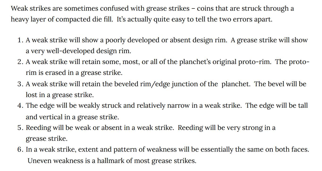1985-P-25c-Struck-Through-Grease-Low-Pressure-Strike