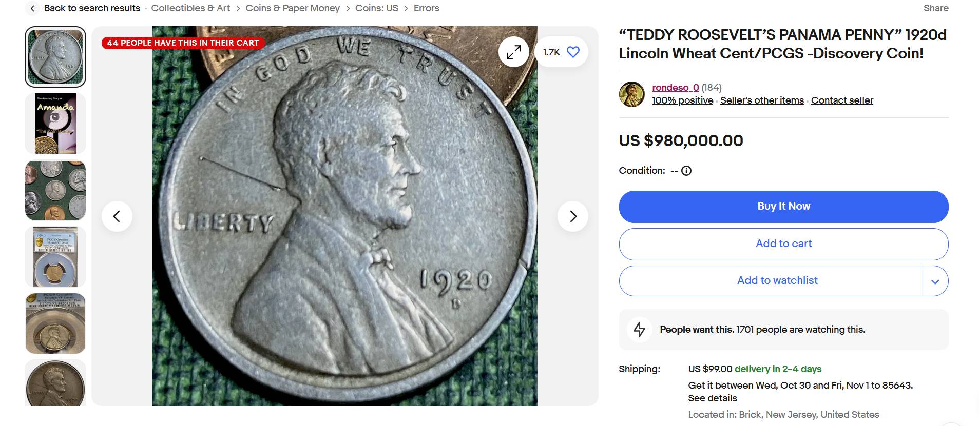 1920-D-Lincoln-Wheat-Ears-Cent-Wt.-2.95g-?